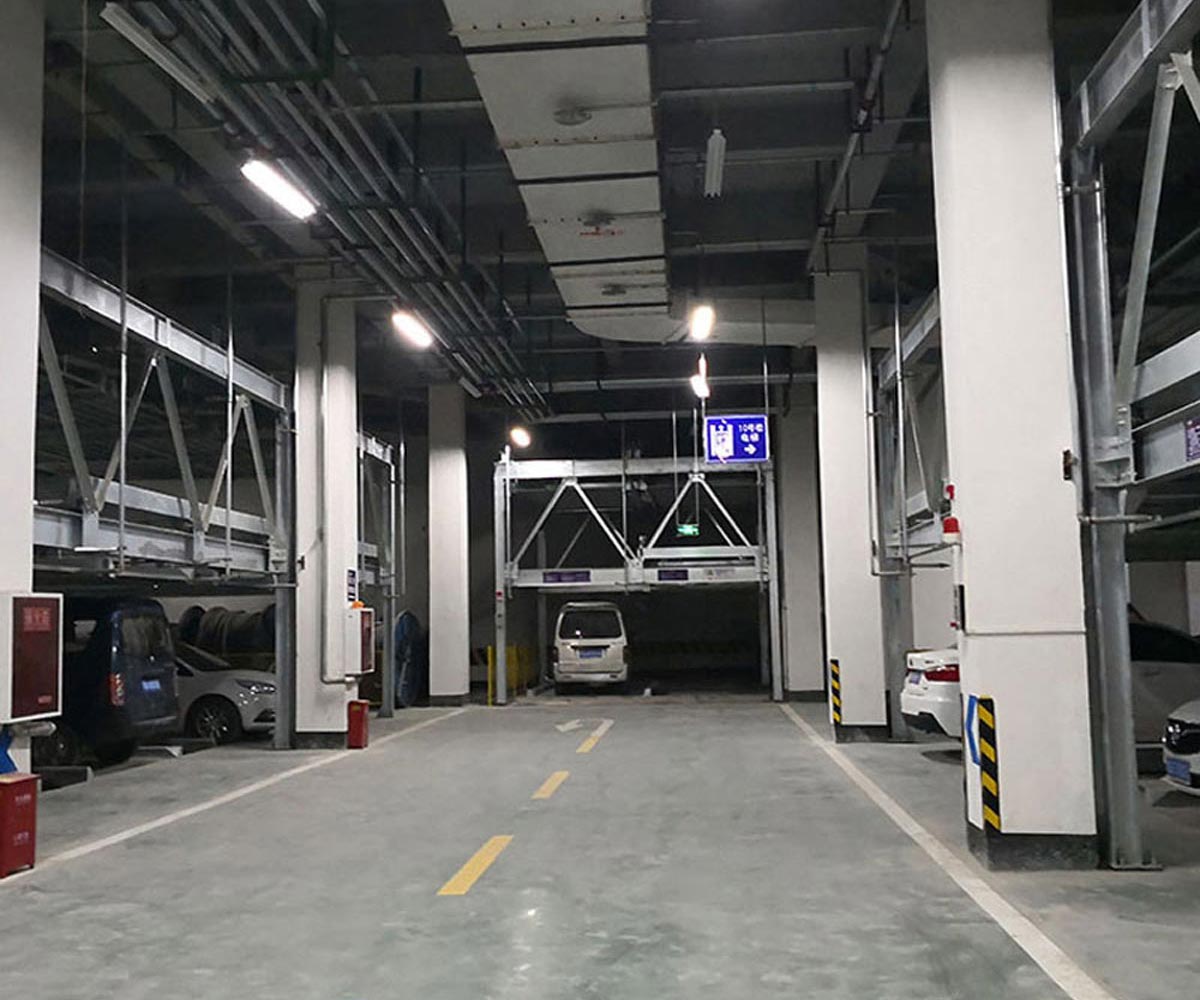 合江兩層停車設備拆除