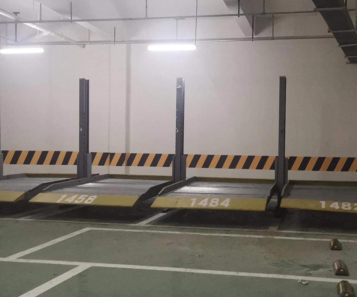 雙層PSH型機(jī)械停車庫(kù)安裝 雙層PSH型機(jī)械停車庫(kù)安裝