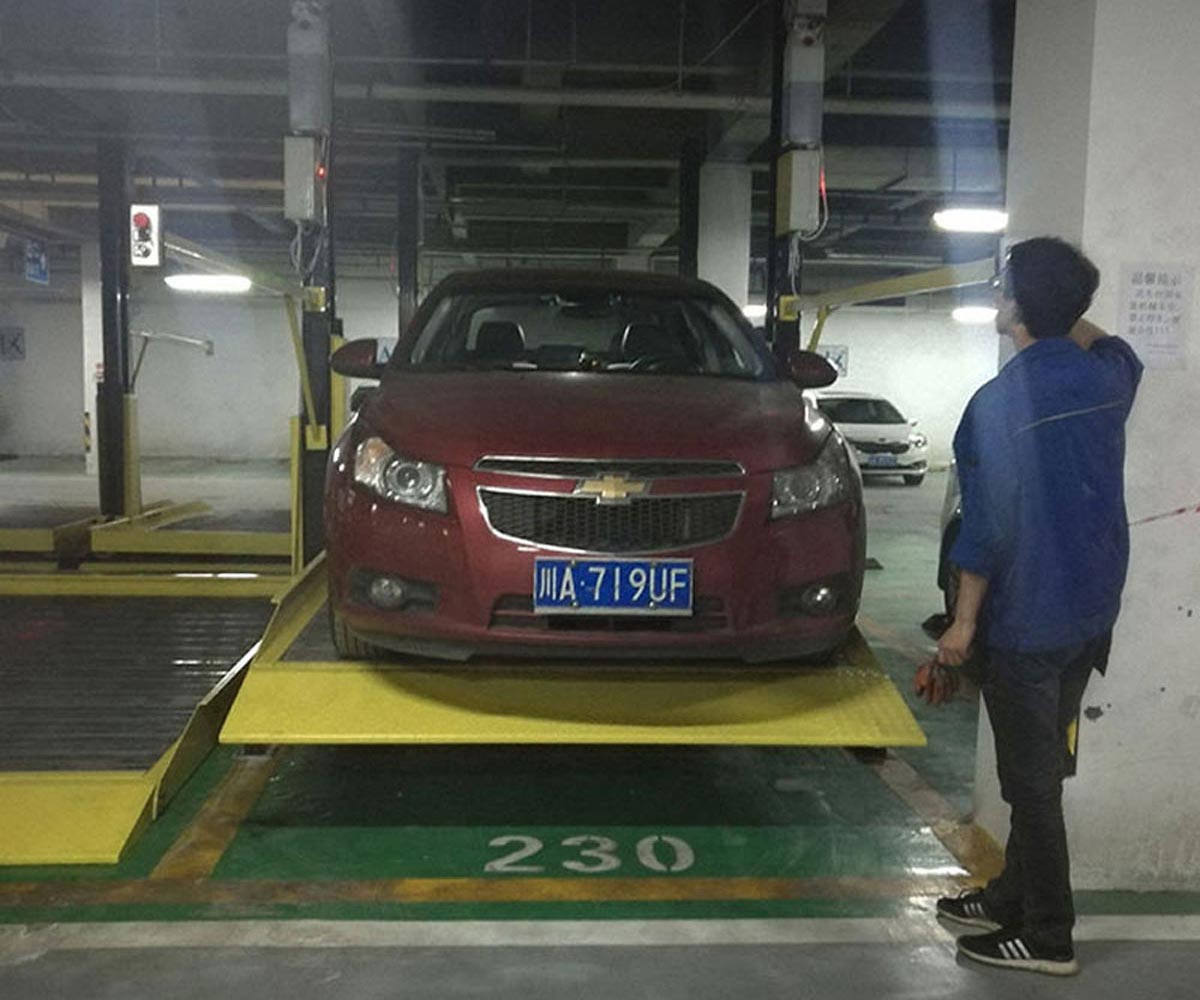 湖南升降橫移式機(jī)械式停車位出租