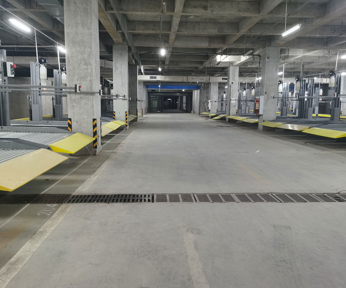 古藺2層升降式立體停車庫安裝