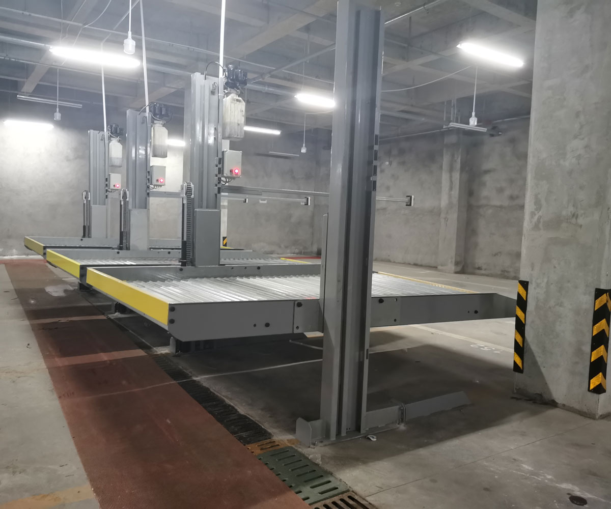 古藺四柱升降式立體車庫停車設(shè)備短租