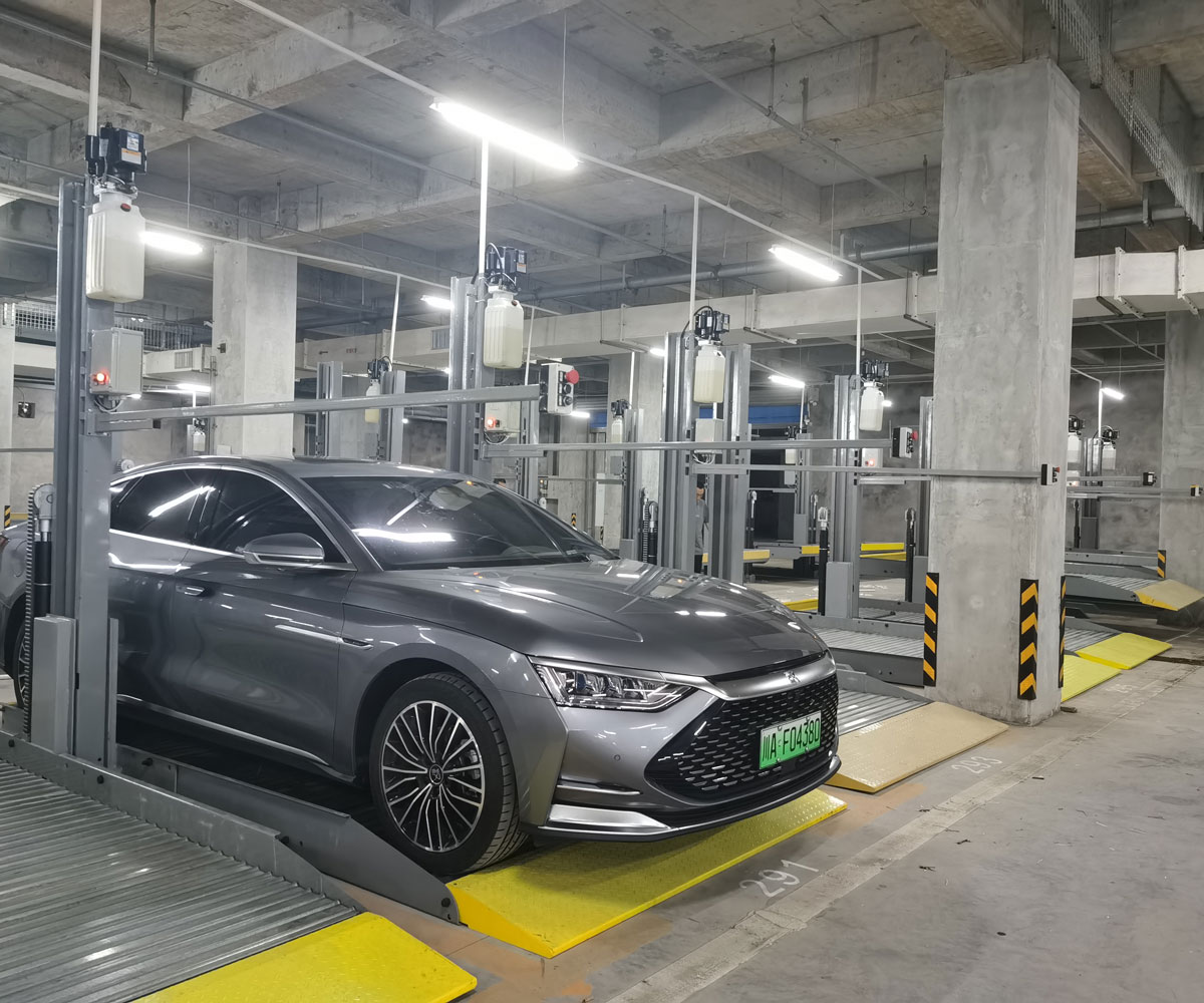 古藺四柱升降式立體停車二手