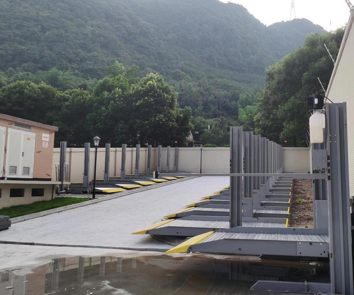 雙層升降橫移機(jī)械停車改造 雙層升降橫移機(jī)械停車改造