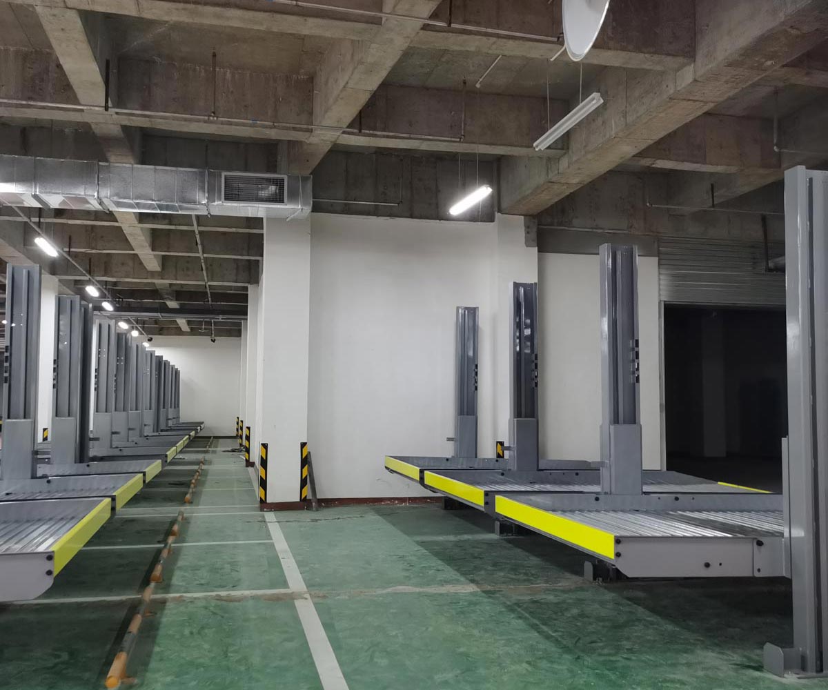 沿灘雙層簡易式停車立體車庫租賃