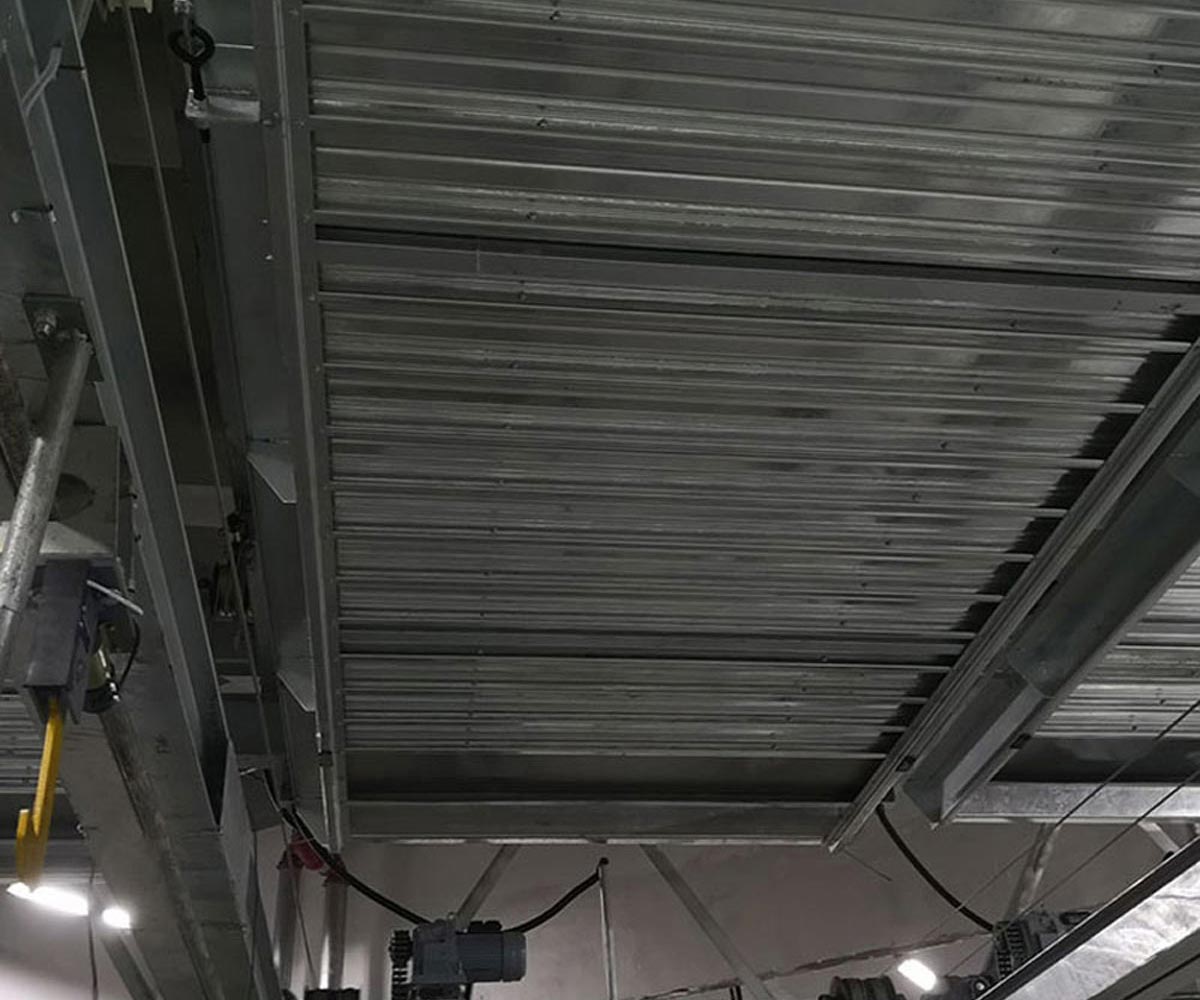 沿灘雙層升降平移停車庫拆除