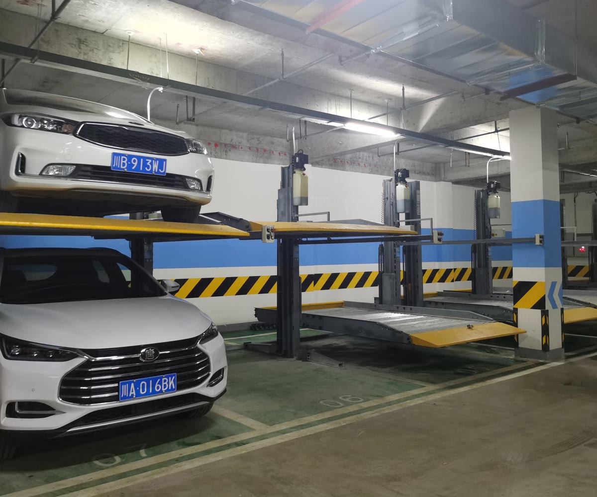 古藺小區(qū)四柱機(jī)械停車