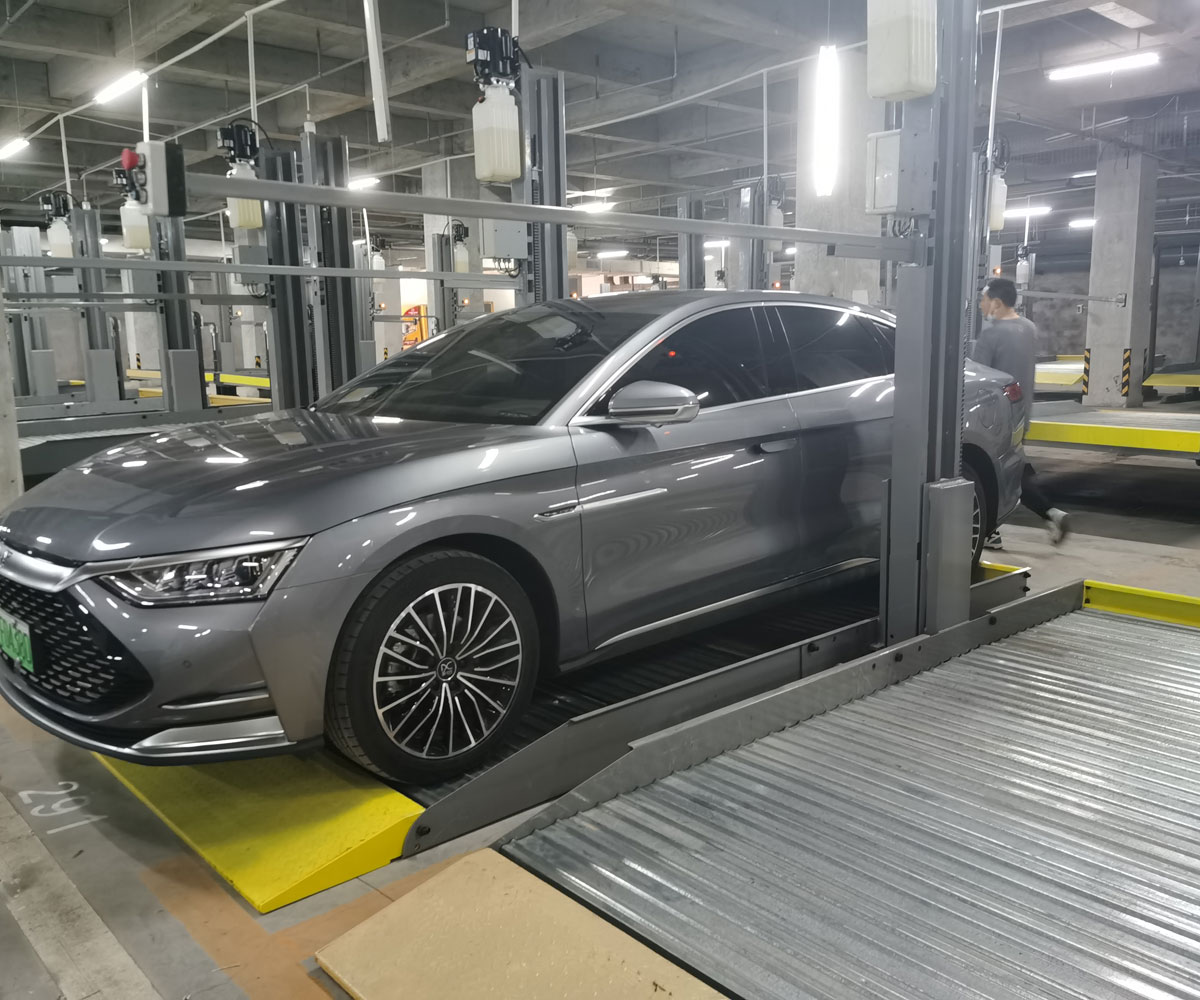 小區(qū)雙層機械式立體停車設(shè)備 小區(qū)雙層機械式立體停車設(shè)備
