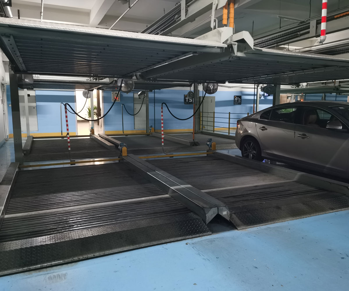雙層橫移式機械停車設(shè)備 雙層橫移式機械停車設(shè)備
