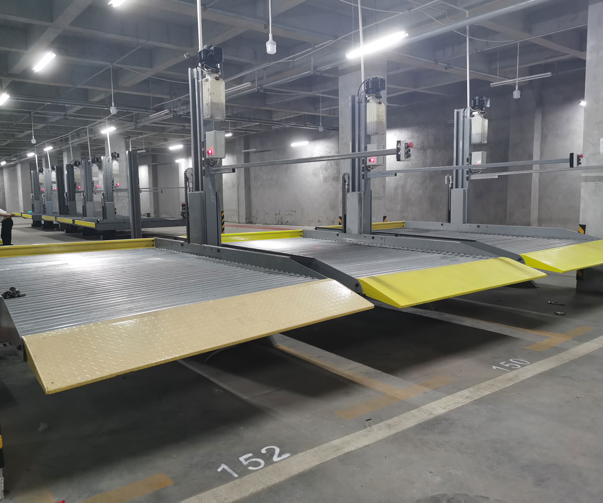 云南PJS四柱兩層立體停車設備技術參數(shù)